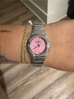 Invicta Angel Women's Watch - 27.8mm, Silver/Pink NWT